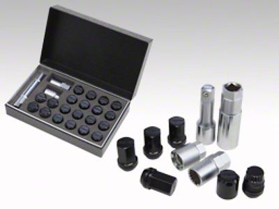 Rays M12x1.50 19mm Hex w/ 2 Piece Double Lock Nut - W19DL12150B