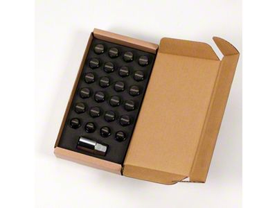 Rays 19 Hex Nut M12x1.50 -Black 20 Pieces - W191215B