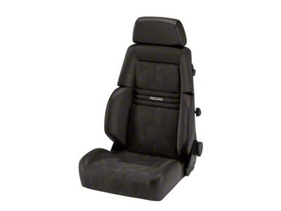Recaro Expert S Seat - Black Leather/Black Artista - LTF.00.000.LR11