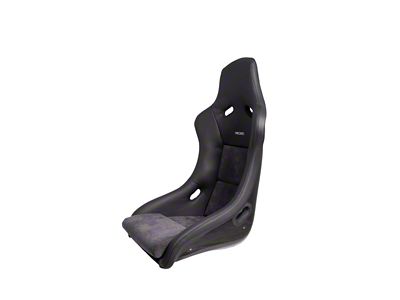 Recaro Pole Position N.G. Seat - Black Leather/Grey Suede - 070.98.LS19-01