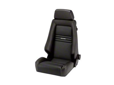 Recaro Specialist S Seat - Black AM Vinyl/Black AM Vinyl - LXF.00.000.YY11