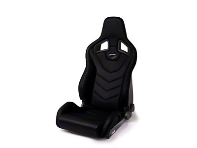 Recaro Sportster GT Passenger Seat - Black Nardo/Black Nardo - 410.2GT.3163