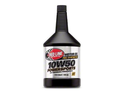 Red Line 10W50 Powersports Motor Oil - Quart - 42604