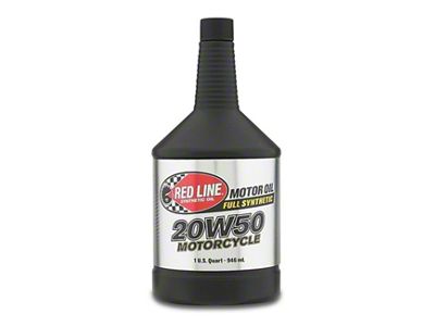 Red Line 20W50 Motorcycle Oil - Quart - 42504