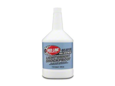 Red Line LightWeight ShockProof Gear Oil - Quart - 58404