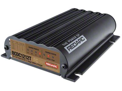 Redarc DC/DC 3-Stage Vehicle to Trailer Battery Charger - 12V - BCDC1212T