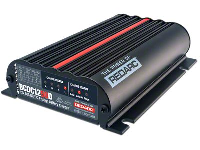 Redarc DC/DC 4-Stage In-Vehicle Battery Charger - 12V 50A - BCDC1250D