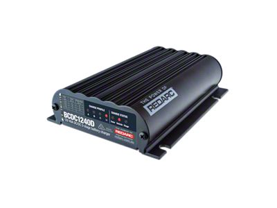 Redarc DC/DC Dual Input In-Vehicle Battery Charger - 12V 40A - BCDC1240D