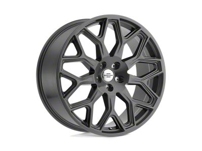 RedBourne King Gloss Gunmetal Wheel; 22x10; 37mm Offset