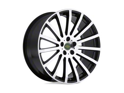 RedBourne Dominus Gloss Black with Mirror Cut Face Wheel; 20x9.5; 32mm Offset