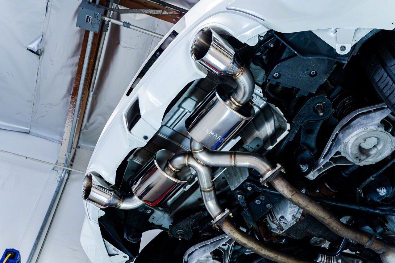 Remark Throtl V2 Axle Back Exhaust w/Stainless Steel RK-A2063N-01