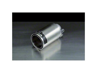 Remus Stainless Steel 98mm Straight w/Carbon Insert Tail Pipe Single - 0006 98CR