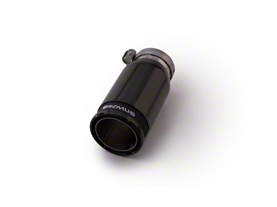Remus Universal Sport Exhaust 84mm Blk Chrm Straight w/Carbon Insert - 0006 83CBR