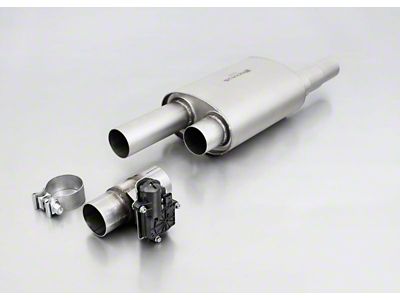 Remus Universal Sport Exhausts W/Integrated Electronic Valve & Remote Control - 004513 0500