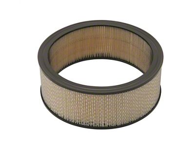 Mr. Gasket Replacement Air Filter Element; 14 in. x 5 in.; Round; - 1450A