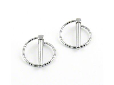 Mr. Gasket Replacement Torsion Clips; For Two; - 1017A