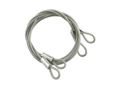 Mr. Gasket Replacement Wire Lanyard Cables; 24 in.; - 1213