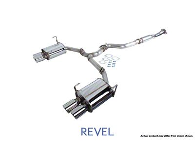 Revel Medallion Touring-S Catback Exhaust - Dual Muffler/ Quad Tip - T70188R