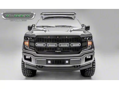T-REX Grilles Revolver Grille, Black, Mild Steel, 1 Pc, Replacement - 6515791