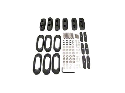 Rhino-Rack 08-21 Toyota Land Crusier RCP Base Kit 200 Series - RCP17-BK