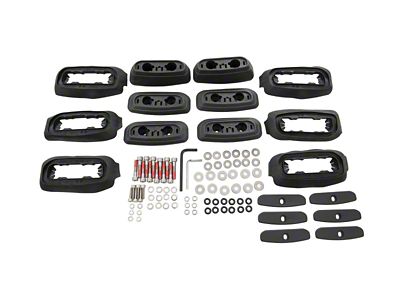 Rhino-Rack 10-21 Toyota Land Cruiser Prado RCP Base Kit - RCP23-BK