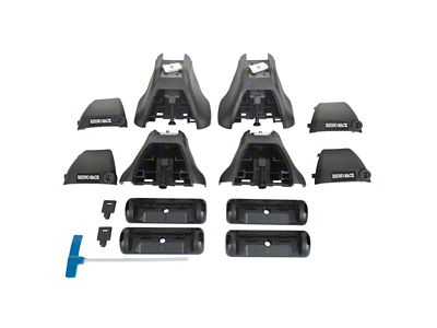 Rhino-Rack 12-15 Honda Civic 4 Door Sedan Heavy Duty 2500 2 Bar Roof Rack - Silver