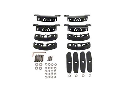 Rhino-Rack 16-19 Ford Explorer RCP Base Kit - 4 pcs - RCP45-BK
