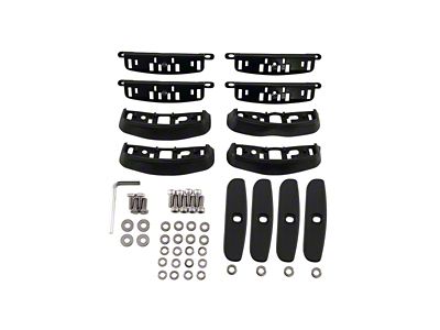 Rhino-Rack 16-20 Chevrolet Tahoe RCP Base Kit - 4 pcs - RCP43-BK