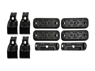 Rhino-Rack 2500 Fitting Kit - 4 Pads/4 Clamps - DK512
