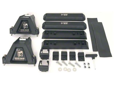 Rhino-Rack Heavy Duty Fixed Mount Cap/Topper Leg Set - High - RFMC