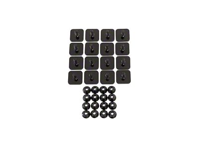 Rhino-Rack Pioneer NG Platform Replacement Channel Hardware - 16 pcs - 43263