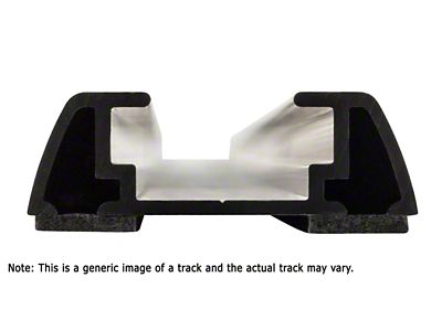 Rhino-Rack RTV Tracks w/Hardware & End Caps - 58.3in - RTV148