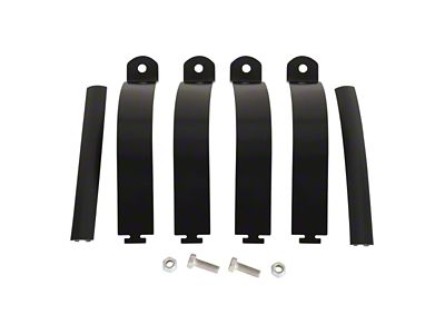 Rhino-Rack Vortex Pipe Clamps - 6in - Pair - SPC6