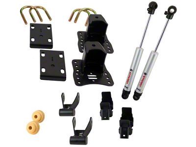 Ridetech 07-13 Silverado Sierra 1500 2WD Rear 6in Lowering Kit - 11709511