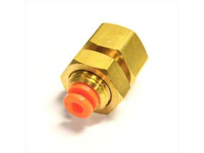 Ridetech 1/8in NPT -1/8in Airline Bulkhead - 31957014