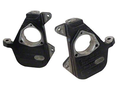 Ridetech 14-18 Silverado 1500 2in Drop Spindles for OE Stamped - 11719300