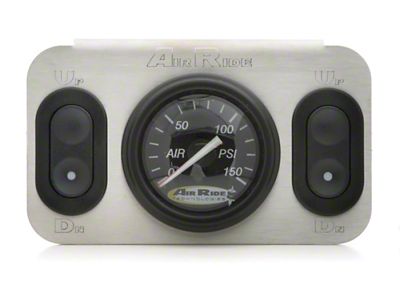 Ridetech 2-Way RidePro Air Suspension Control Panel - 31192500