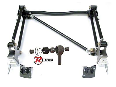 Ridetech 55-57 Chevy Two Piece Frame Bolt-On 4-Link Double Adjustable - 11037197