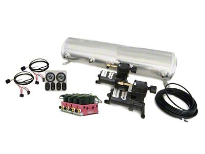 Ridetech 6 Gallon High Flow Big Red Compressor Leveling System - 30154700