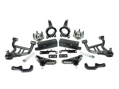 Ridetech 79-93 Ford Mustang w/ Aftermarket K-Member Front SLA Suspension - 12122650