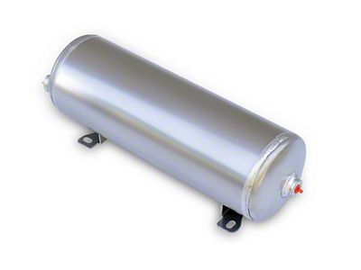 Ridetech Air Tank 2 Gallon Aluminum w/ 2- 1/4in Ports