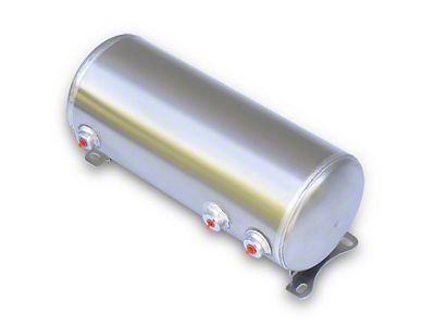 Ridetech Air Tank 3 Gallon Aluminum w/ 2- 1/4in Ports - 31913100