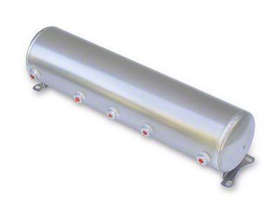 Ridetech Air Tank 5 Gallon Aluminum w/ 5- 1/4in Ports