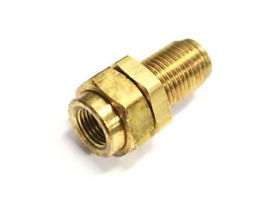 Ridetech Airline Fitting Bulkhead 1/8in NPT to 1/4in Airline - 31957008