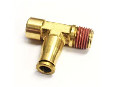 Ridetech Airline Fitting Compressor Tee 1/4in NPT x 1/8in Female - 31957600