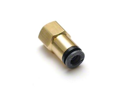 Ridetech Airline Fitting Straight 1/8in Female NPT to 1/4in Airline - 31952150