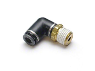 Ridetech Airline Fitting Swivel Elbow 1/4in NPT to 1/4in - 31954201