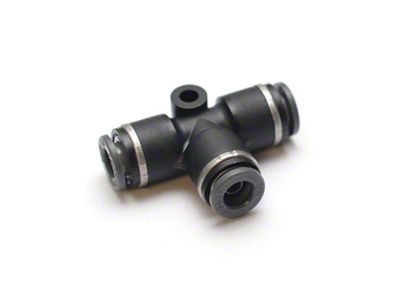Ridetech Airline Fitting Tee 1/2in Airline on all Sides - 31958400
