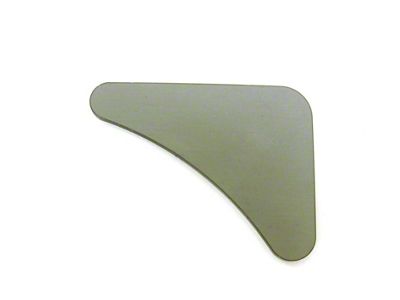 Ridetech Gusset 1/8in Mild Steel 2.75in x 3.5in - 90000202