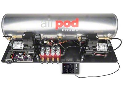 Ridetech RidePro E5 Air Ride Suspension Control System; 5-Gallon (Universal; Some Adaptation May Be Required)